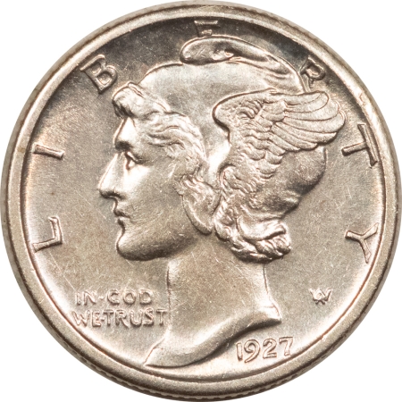 New Store Items 1927-S MERCURY DIME – HIGH GRADE EXAMPLE! AU+ DETAIL!