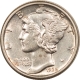 New Store Items 1928, 1928-D MERCURY DIMES, LOT/2 – HIGH GRADE CIRC EXAMPLES! 28-D OBV SCRATCH