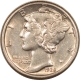 New Store Items 1928, 1928-D MERCURY DIMES, LOT/2 – HIGH GRADE CIRC EXAMPLES! 28-D OBV SCRATCH