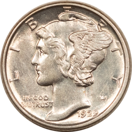 New Store Items 1929-D MERCURY DIME – HIGH GRADE, NEARLY UNCIRCULATED, LOOKS CHOICE!