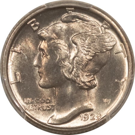 Mercury Dimes 1929-D MERCURY DIME – PCGS MS-64 FB