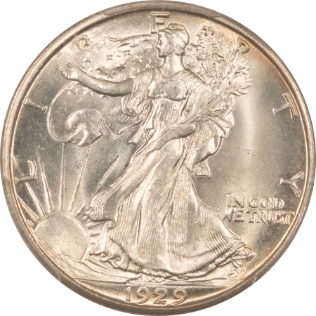 New Certified Coins 1929-D WALKING LIBERTY HALF DOLLAR PCGS MS-65, BLAZING WHITE!