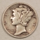 Mercury Dimes 1935, 1935-D, 1935-S MERCURY DIMES, LOT/3 – HIGH GRADE CIRCULATED EXAMPLES!