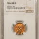 Lincoln Cents (Wheat) 1930-D LINCOLN CENT – NGC MS-65 RD, GEM!