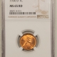 Lincoln Cents (Wheat) 1931 LINCOLN CENT – NGC MS-65 RD, FATTIE! GEM, PREMIUM QUALITY!