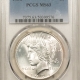 New Certified Coins 1935 $1 PEACE DOLLAR – PCGS MS-63 BLAST WHITE!