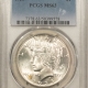 New Certified Coins 1934 $1 PEACE DOLLAR – PCGS MS-63, BLAZING WHITE!