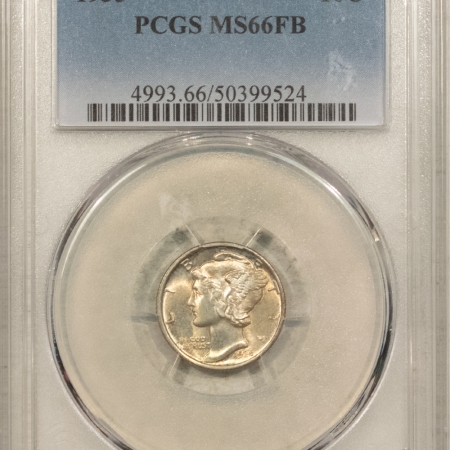 U.S. Certified Coins 1935 MERCURY DIME – PCGS MS-66 FB