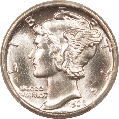 Mercury Dimes 1935 MERCURY DIME – PCGS MS-66 FB