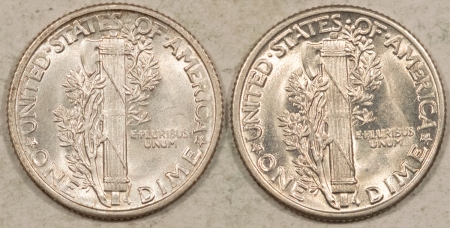 New Store Items 1936 MERCURY DIMES, LOT OF 2 – HIGH GRADE NEARLY UNCIRCULATED LOOKS CHOICE!