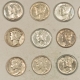 New Store Items 1945-S MICRO MERCURY DIME – GEM BU!