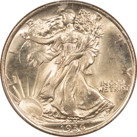 New Certified Coins 1936 WALKING LIBERTY HALF DOLLAR – PCGS MS-66