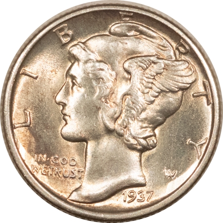 New Store Items 1937 MERCURY DIME – UNCIRCULATED, CHOICE!