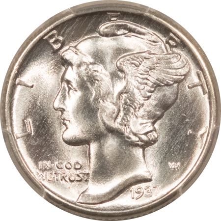 Mercury Dimes 1937 MERCURY DIME – PCGS MS-67