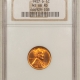 Lincoln Cents (Wheat) 1937 LINCOLN CENT – NGC MS-66 RD, FLASHY!