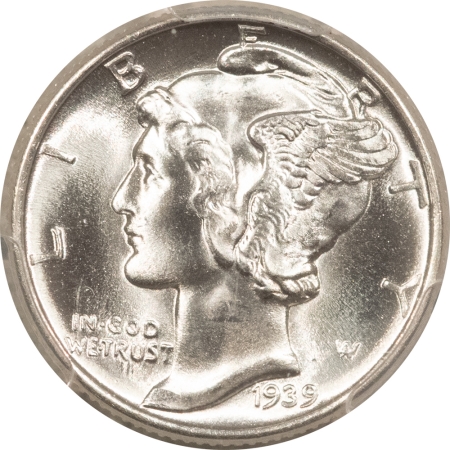 Mercury Dimes 1939 MERCURY DIME – PCGS MS-66, BLAST WHITE