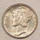 U.S. Uncertified Coins 1938 P/D/S MERCURY DIMES, LOT/3 – HIGH GRADE EXAMPLES, 1938-S IS CHOICE BU!