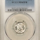 Mercury Dimes 1940-D MERCURY DIME – PCGS MS-64 FB, BLAST WHITE