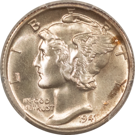 Mercury Dimes 1941-S MERCURY DIME – PCGS MS-67, FRESH SUPERB GEM, WOW!