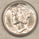 New Store Items 1944-P/D/S MERCURY DIMES, LOT OF 3 – UNCIRCULATED!