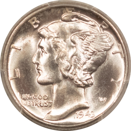 Mercury Dimes 1943-D MERCURY DIME – PCGS MS-66 BLAST WHITE