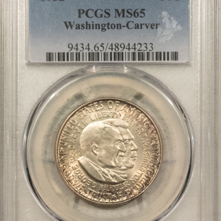 U.S. Certified Coins 1952 WASHINGTON-CARVER COMMEMORATIVE HALF DOLLAR – PCGS MS-65