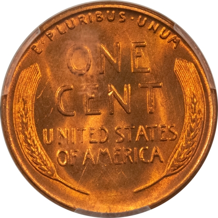 Lincoln Cents (Wheat) 1954-S LINCOLN CENT – PCGS MS-66 RD, LOVELY & PREMIUM QUALITY+