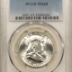 Franklin Halves 1963 FRANKLIN HALF DOLLAR – PCGS MS-65, WHITE GEM!