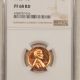 Lincoln Cents (Memorial) 1960 LARGE DATE PROOF LINCOLN CENT- NGC PF-69 RD, VIRTUALLY PERFECT!