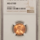 Lincoln Cents (Memorial) 1993 LINCOLN CENT – NGC MS-67 RD