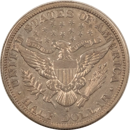 U.S. Uncertified Coins 1894-S BARBER HALF DOLLAR – HIGH GRADE EXAMPLE! AU+ DETAIL BUT CLEANED!