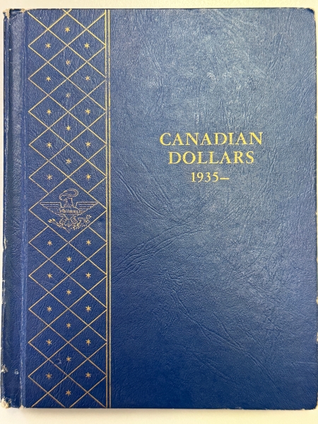 New Store Items 1935-1965 23 COIN CANADA SILVER $1 PARTIAL SET, NICE MIX 1938,1946,MORE, W/ALBUM