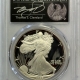 American Silver Eagles 1986 $1 AMERICAN SILVER EAGLE, 1 OZ – PCGS MS-69, JOHN M. MERCANTI SIGNATURE