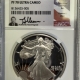 American Silver Eagles 1993-P 1 OZ PROOF AMERICAN SILVER EAGLE – PCGS PR-70 DCAM, RARE MERCANTI HOLDER