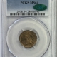 CAC Approved Coins 1862 INDIAN CENT – PCGS MS-64, PRETTY, PREMIUM QUALITY & CAC APPROVED!