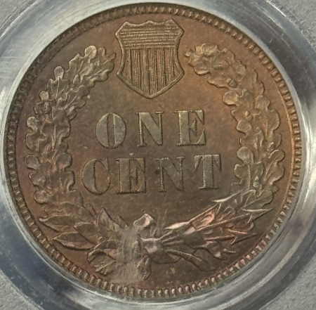 Indian 1883 INDIAN CENT – PCGS MS-64 RB, PRETTY & PREMIUM QUALITY!