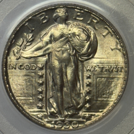 New Certified Coins 1930 STANDING LIBERTY QUARTER – PCGS MS-64 FH, FRESH, WHITE & LUSTROUS!