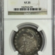 Liberty Seated Halves 1866-S SEATED LIBERTY HALF DOLLAR, MOTTO – PCGS XF-40, NICE, ORIGINAL, TOUGH!