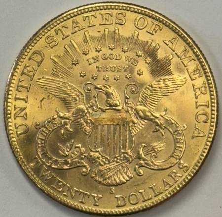 New Store Items 1903-S $20 LIBERTY GOLD DOUBLE EAGLE – NICE FROSTY UNCIRCULATED!