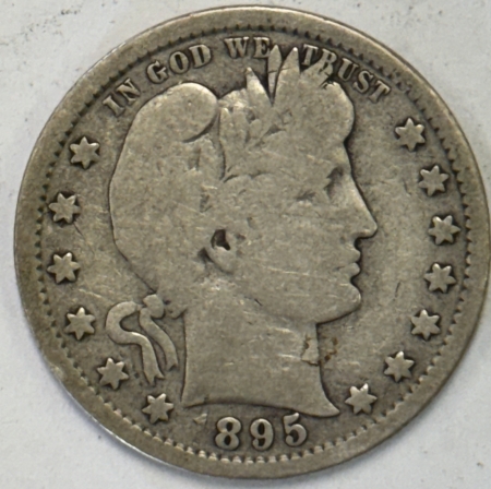 New Store Items 1895-S BARBER QUARTER – ORIGINAL VERY GOOD!