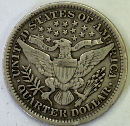 New Store Items 1896 BARBER QUARTER – HIGH GRADE CIRCULATED EXAMPLE! NICE VF OR BETTER!