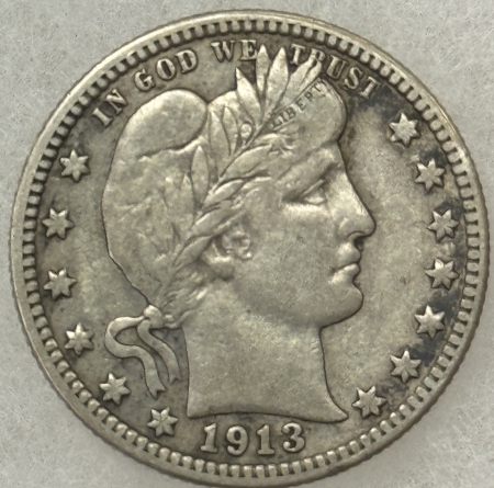 New Store Items 1913-D BARBER QUARTER – HIGH GRADE CIRCULATED EXAMPLE!