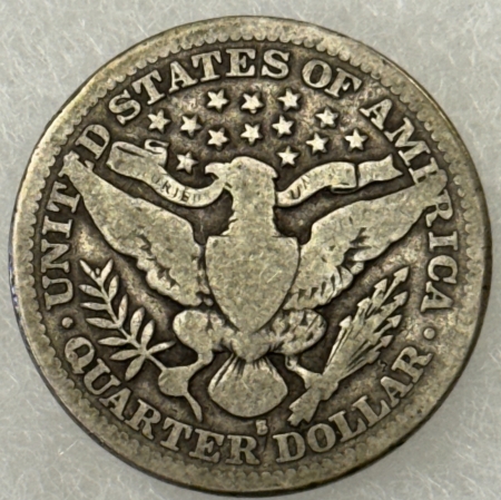 Barber Quarters 1905-S BARBER QUARTER – NICE PLEASING CIRCULATED EXAMPLE!