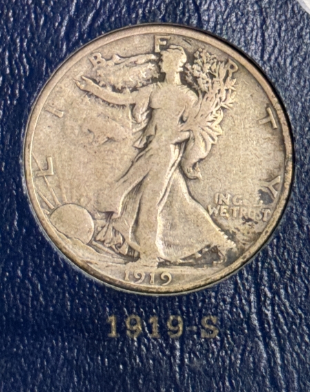 Half Dollars 1916-47 WALKING LIBERTY HALF DOLLAR 65 COIN COMPLETE SET, ALBUM NICE CIRC+BETTER