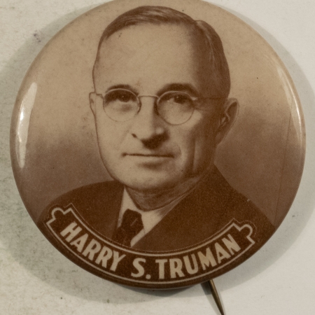 Other Collectibles 1948 HARRY TRUMAN 2 1/4″ CELLO, SEPIA – MINT! GREAT LARGE FORMAT TRUMAN BUTTON!