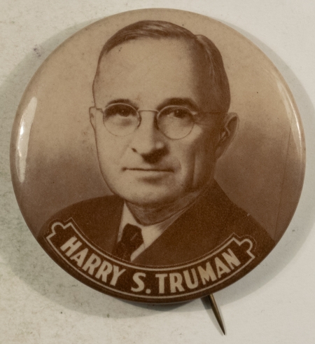 Other Collectibles 1948 HARRY TRUMAN 2 1/4″ CELLO, SEPIA – MINT! GREAT LARGE FORMAT TRUMAN BUTTON!