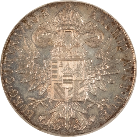 New Store Items (1780) AUSTRIA MARIA THERESA SILVER THALER RESTRIKE – UNCIRCULATED!