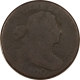 Draped Bust Half Cents 1797 LARGE CENT, REV OF 1797 NO STEMS – CIRCULATED LOW GRADE