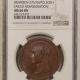 Exonumia 1805 DATED FRANCE BRONZE MEDAL NAPOLEON I “CORONATION” 40MM NGC MS-65 BN, LOVELY