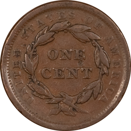 Braided Hair Large Cents 1840 LARGE CENT, LARGE DATE – PLEASING CIRCULATED EXAMPLE